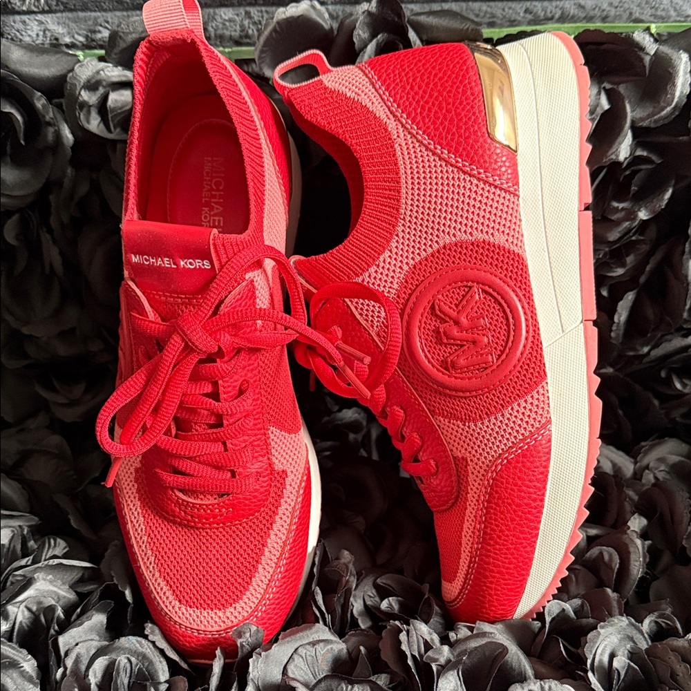 Michael Kors Bold Red Women's Sneakers